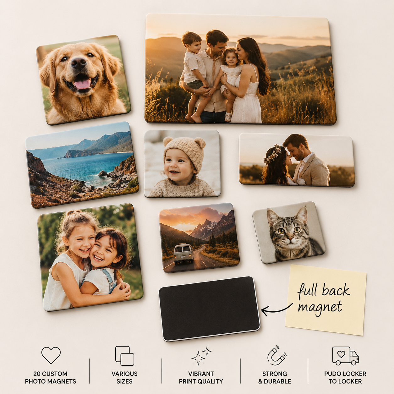 The Ultimate Photo Magnet Bundle - 20