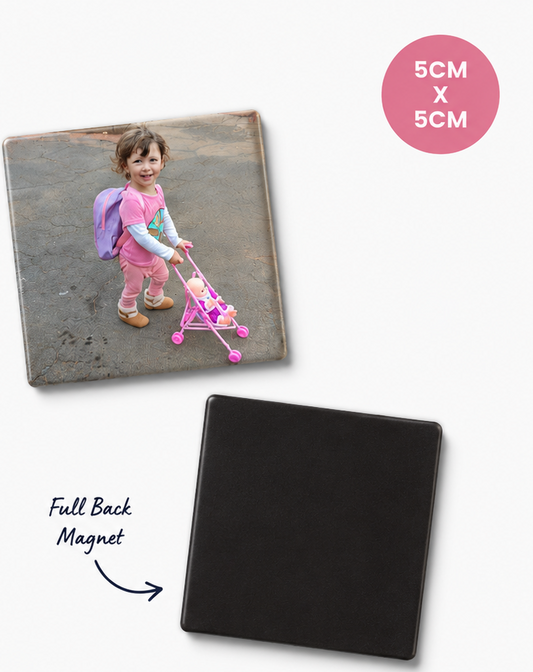 5cm X 5cm Custom Photo Magnet