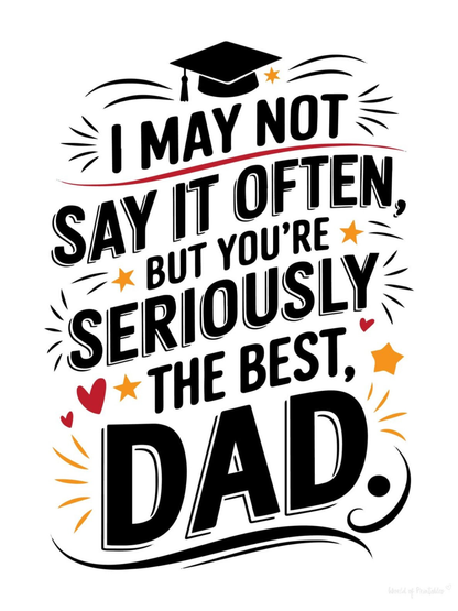 Celebrate Dad