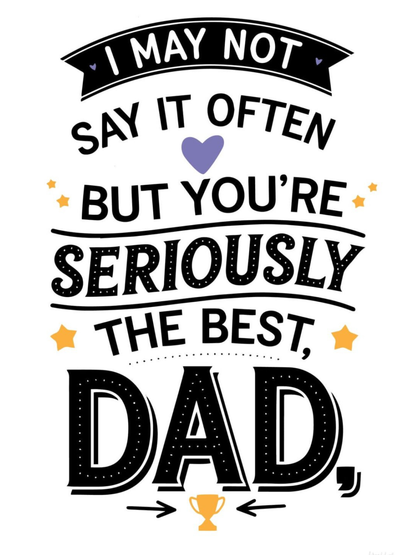 Celebrate Dad