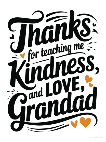 Celebrate Grandad