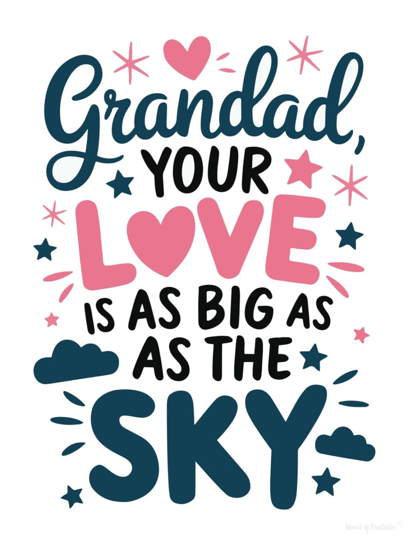 Celebrate Grandad