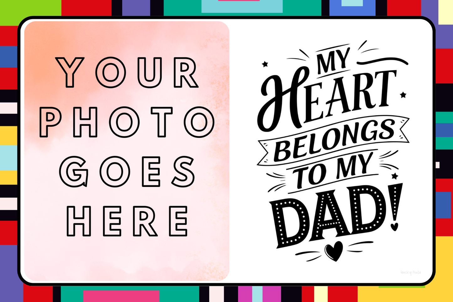Celebrate Dad Frames