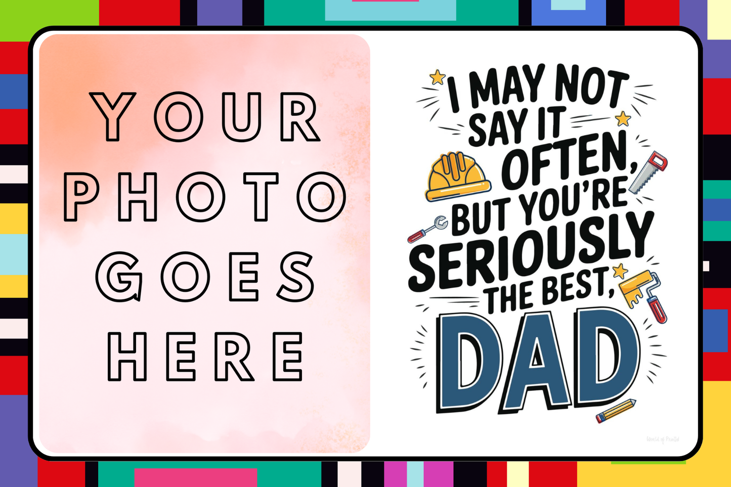 Celebrate Dad Frames