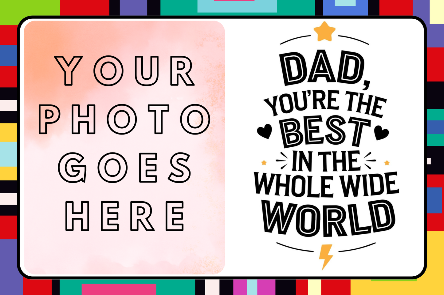 Celebrate Dad Frames