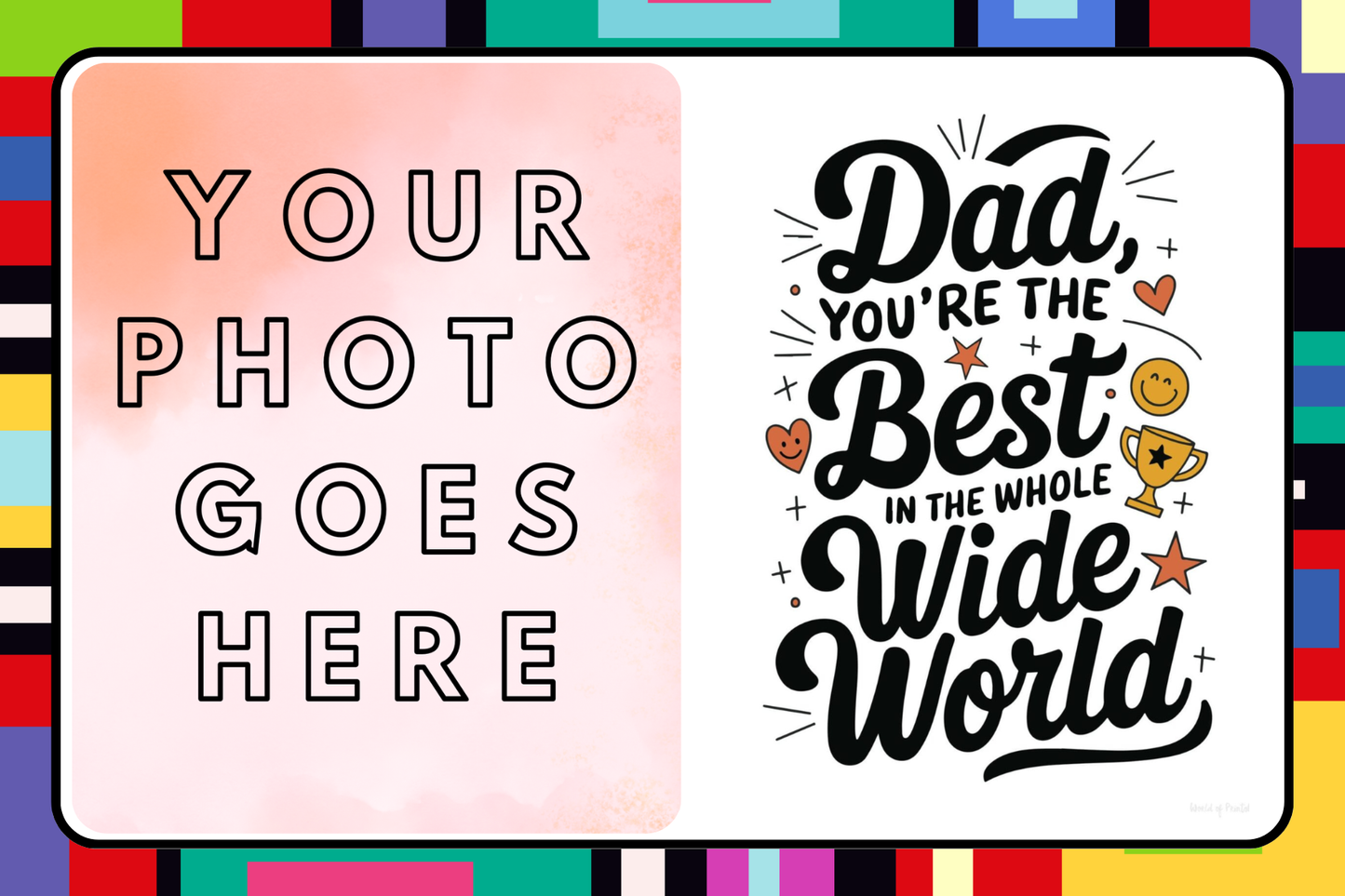 Celebrate Dad Frames