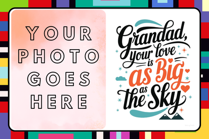 Celebrate Grandad Frames