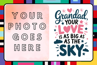 Celebrate Grandad Frames