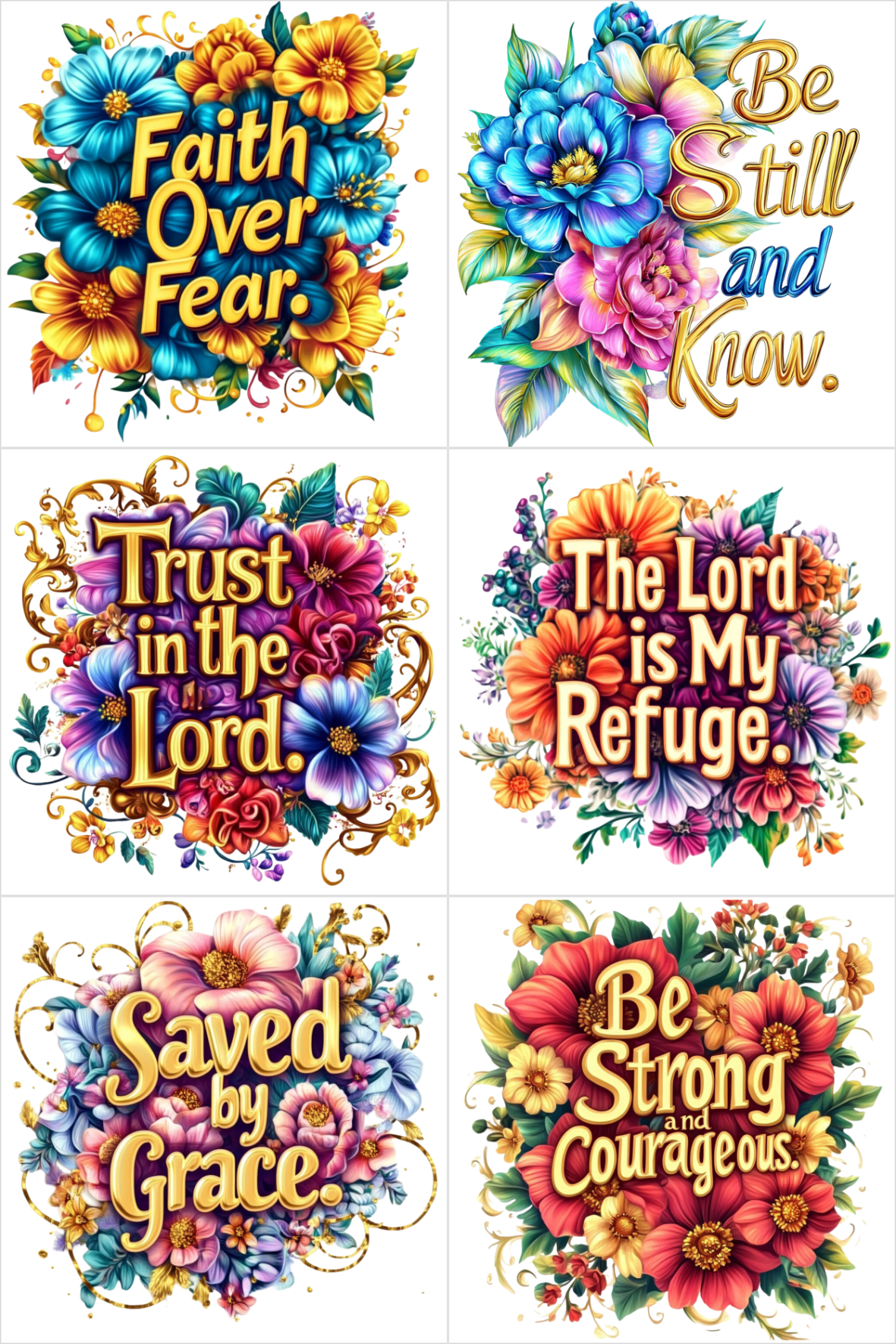 Scripture Magnet Set 6pc