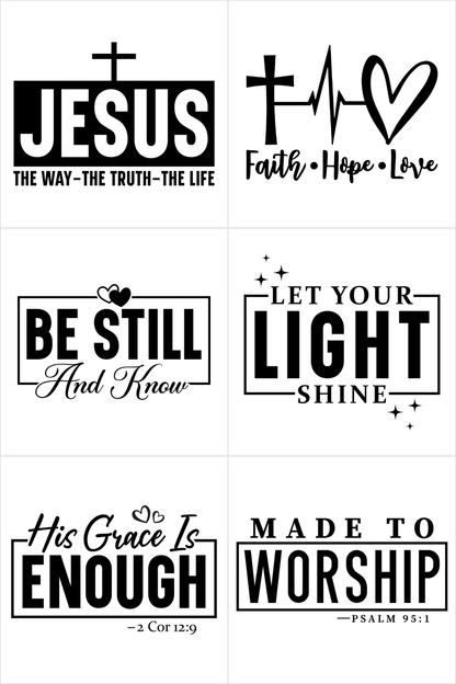 Scripture Magnet Set 6pc