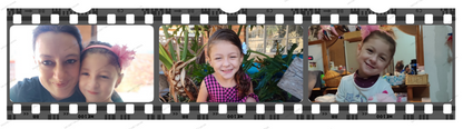 Photo-film Theme Strip Magnet