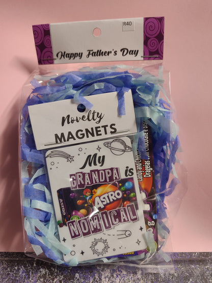 Astro-nomical Magnet for Him